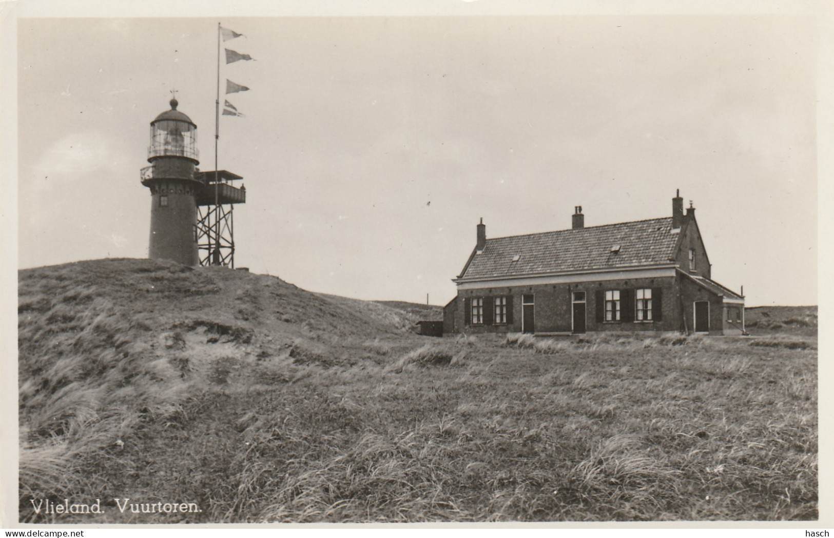 489331Vlieland, Vuurtoren. (FOTOKAART)  - Vlieland