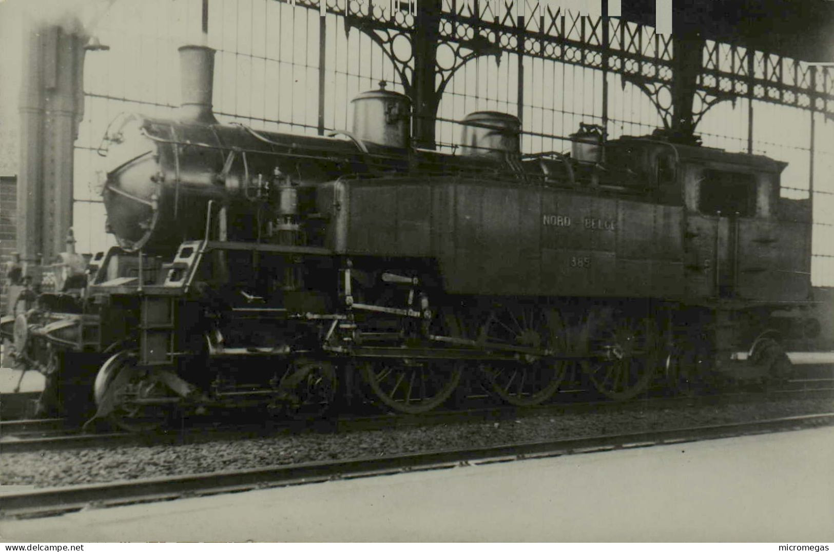 Reproduction "La Vie Du Rail" - Locomotive Nord-Belge Cockerill 385 - Trains