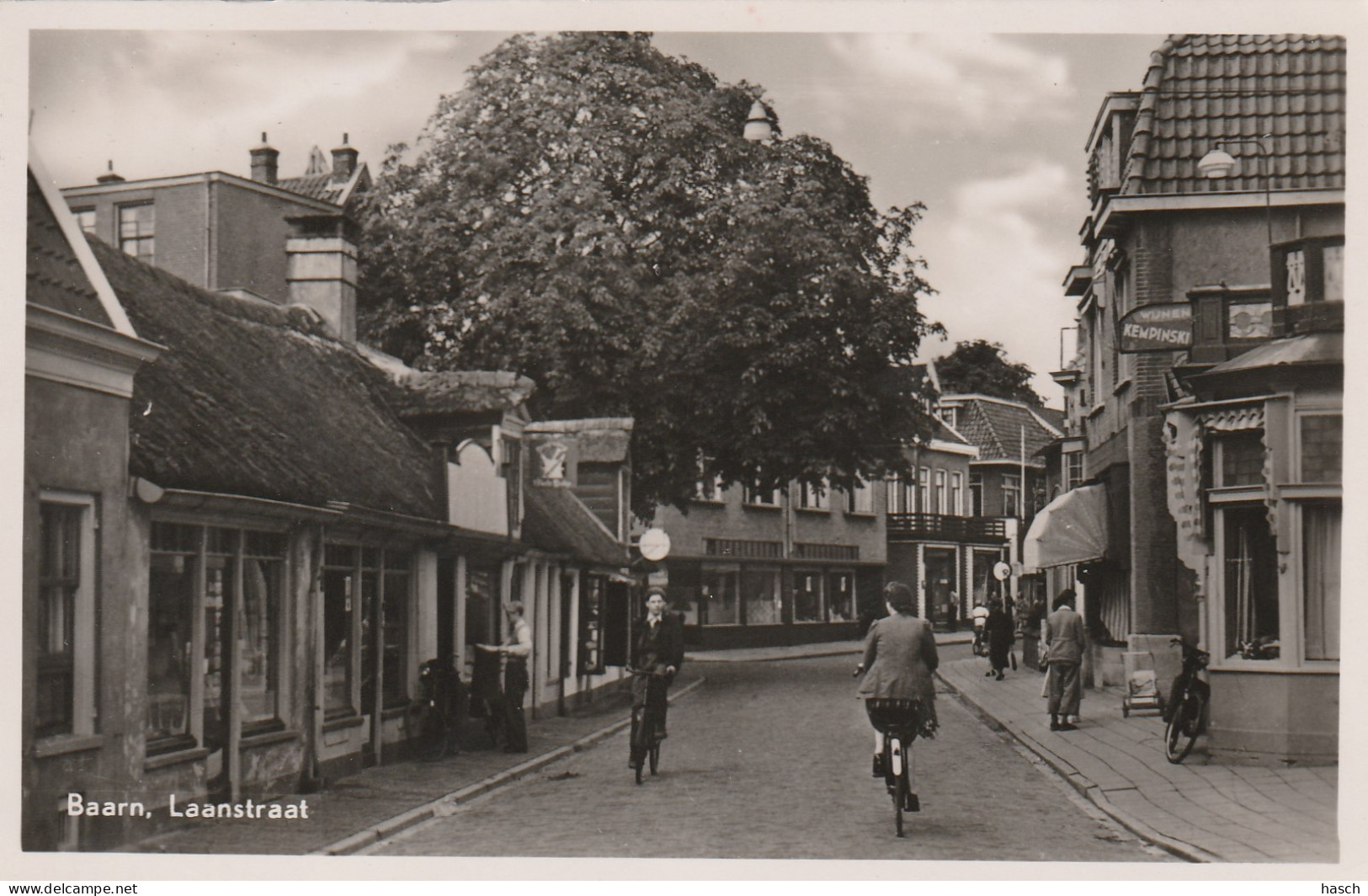 4893149Baarn, Laanstraat. (FOTOKAART)   - Baarn