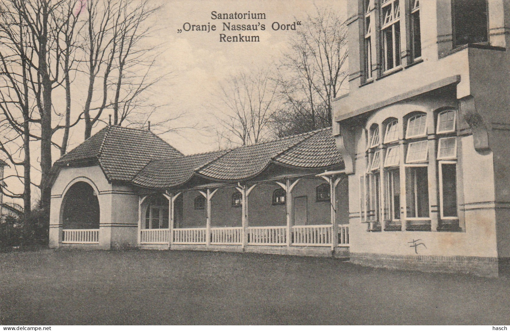 4893182Renkum, Sanatorium ,,Oranje Nassau's Oord''. (Zie Achterkant)  - Renkum