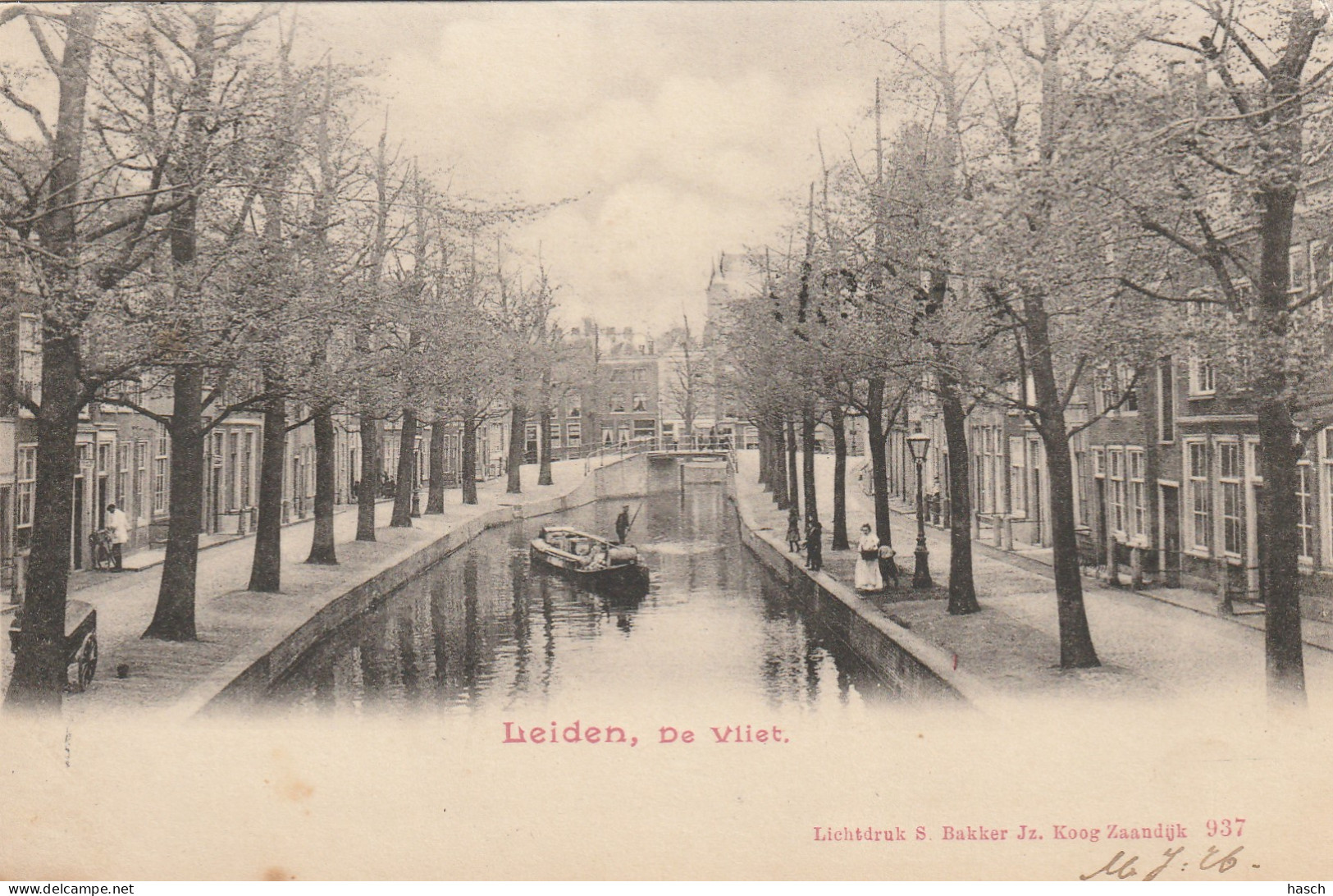 4893287Leiden, De Vliet. (Poststempel 1902)  - Leiden