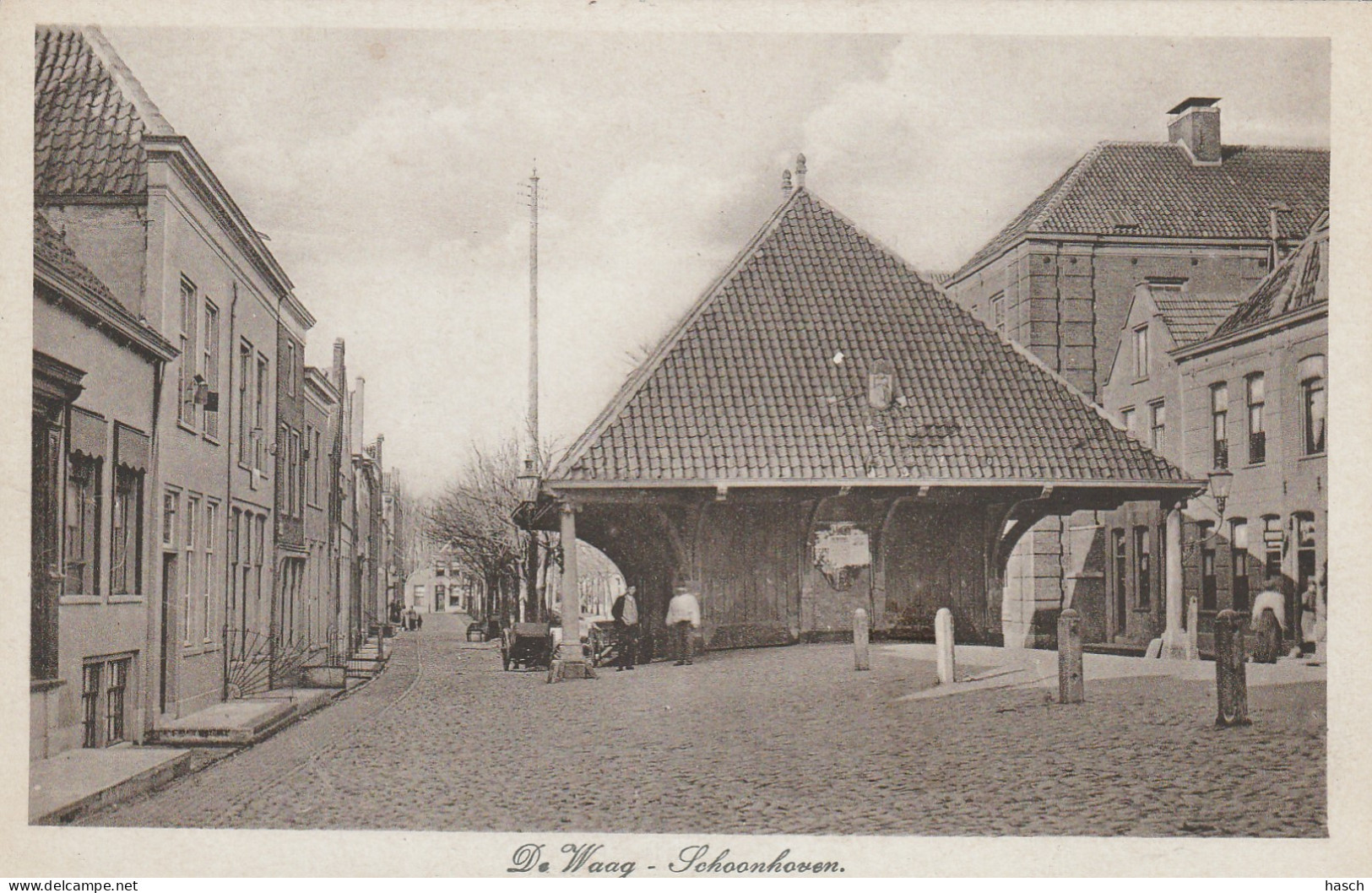 4893301Schoonhoven, De Waag.   - Schoonhoven