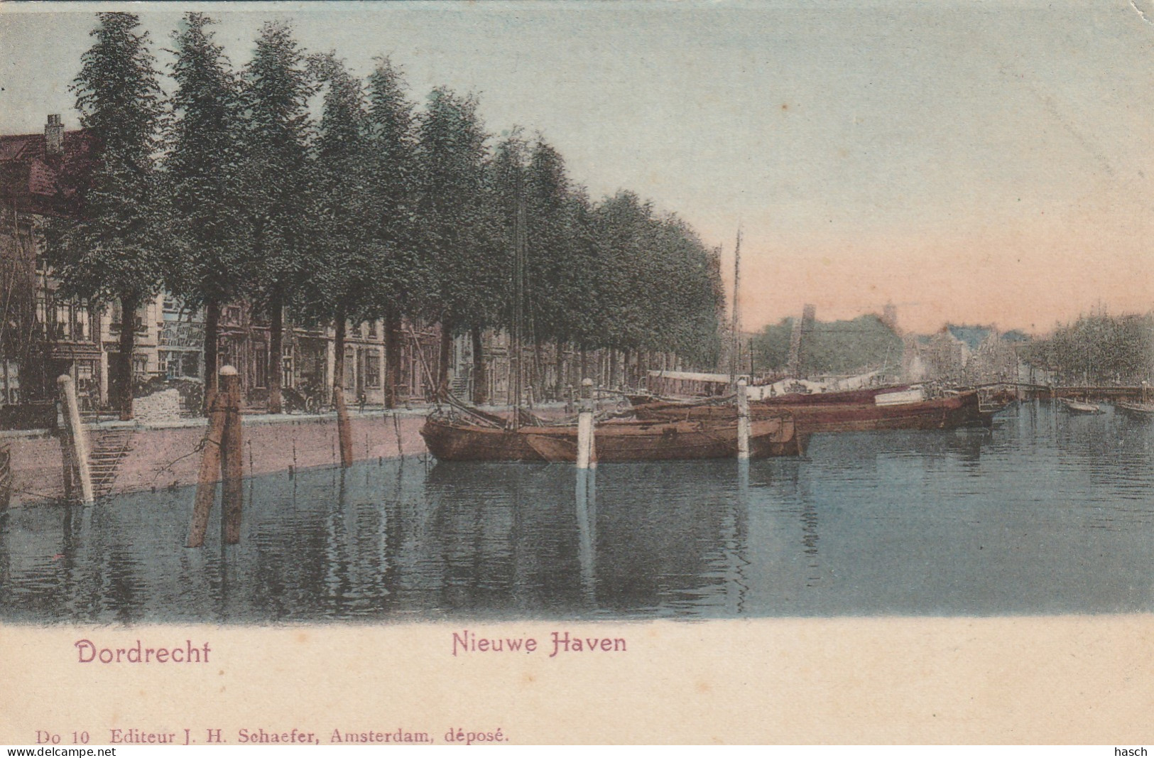 4893302Dordrecht, Nieuwe Haven Rond 1900.  - Dordrecht