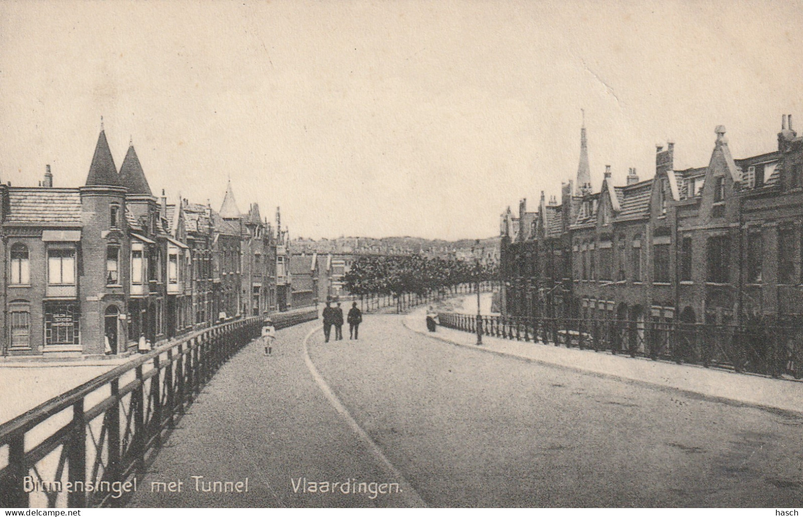 4893308Vlaardingen, Binnensingel Met Tunnel. (Rechtsonder Een Vouwtje)  - Vlaardingen