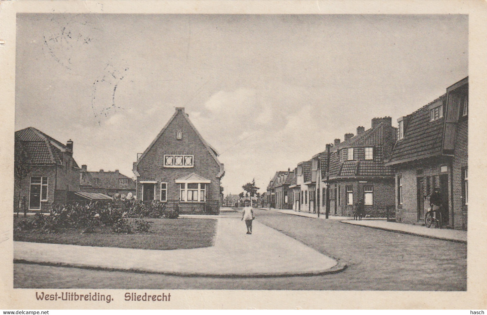 4893332Sliedrecht, West Uitbreiding. (Zie Randen)   - Sliedrecht