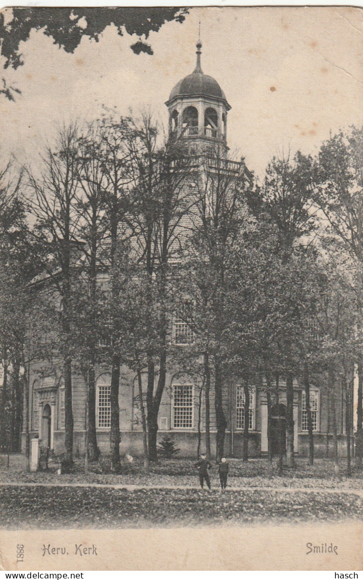 4893439Brielle, Herv. Kerk Rond 1900.   - Brielle