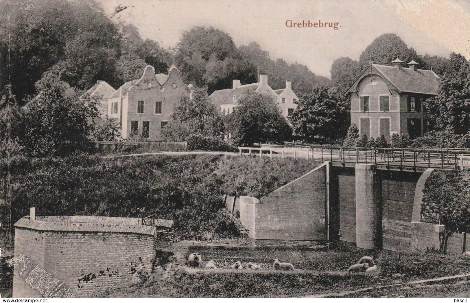 4893484Rhenen, Grebbebrug. 1906. (Zie Rechtsboven)  - Rhenen