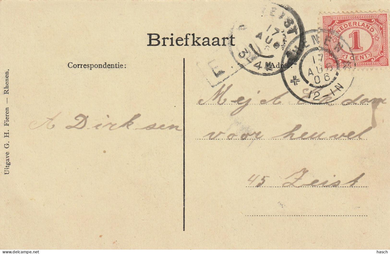 4893484Rhenen, Grebbebrug. 1906. (Zie Rechtsboven)  - Rhenen