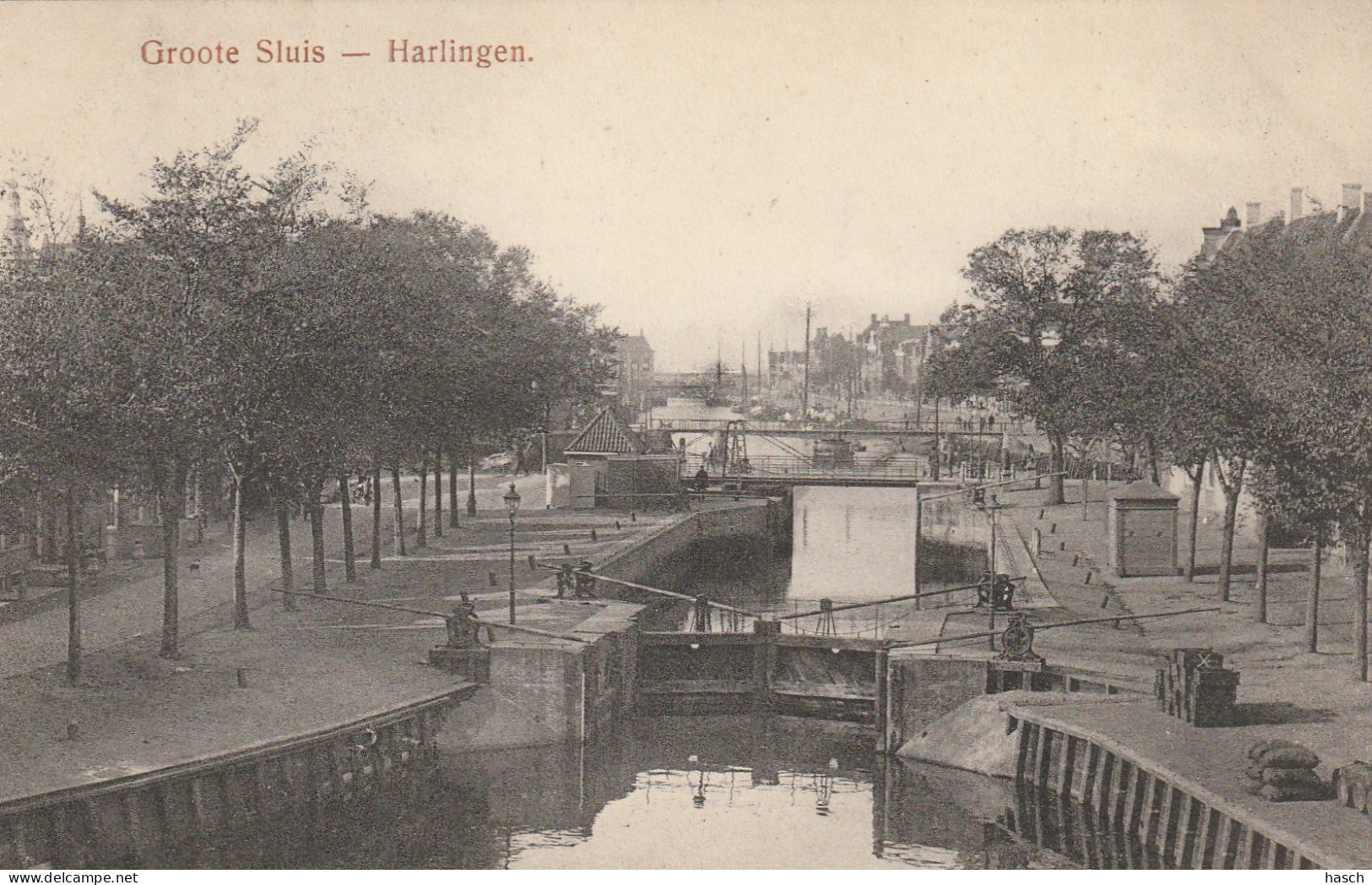 4893485Harlingen, Groote Sluis.   - Harlingen