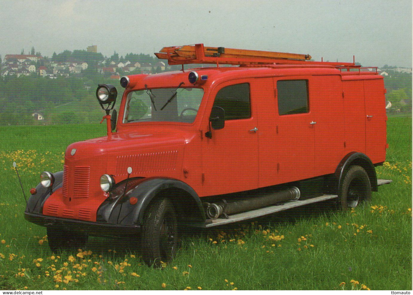 LF-TS 8 IFA/Granit K27 - SAQ Zwickau-Reichenbach    - CPM - Transporter & LKW