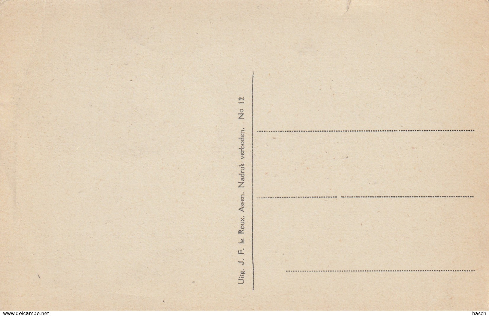 4893520Zweeloo, De Vermaarde Dorpskerk. (Linkerkant Een Heel Klein Scheurtje)  - Autres & Non Classés