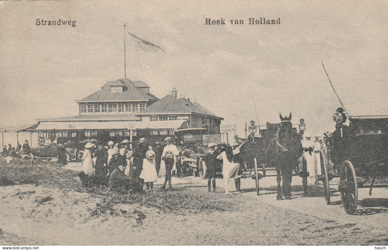 4893565Hoek Van Holland, Strandweg. 1921.   - Hoek Van Holland