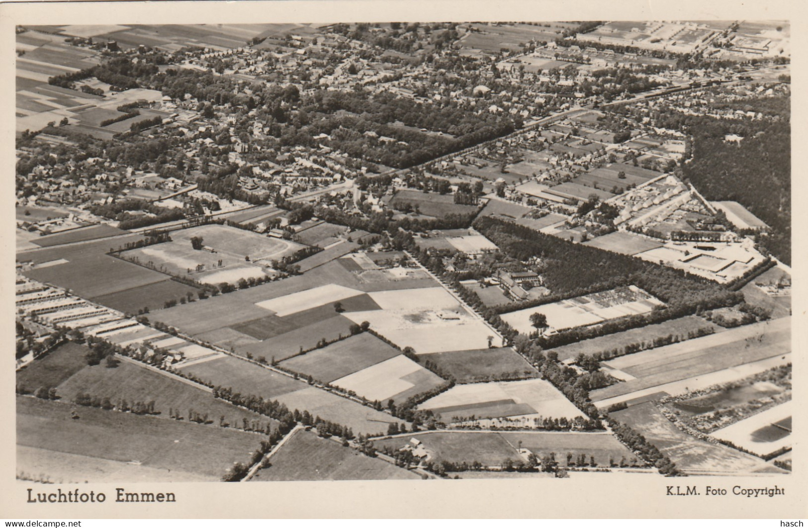 4893690Emmen, Luchtfoto K.L.M.  - Emmen