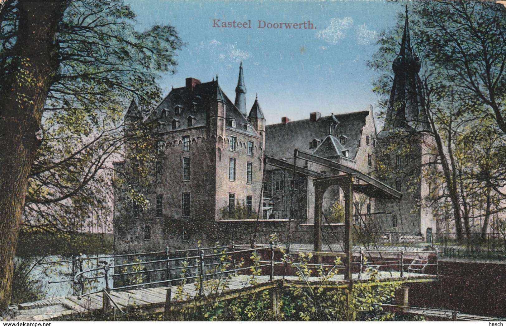 4893707Kasteel Doorwerth. (Zie Hoeken)  - Renkum