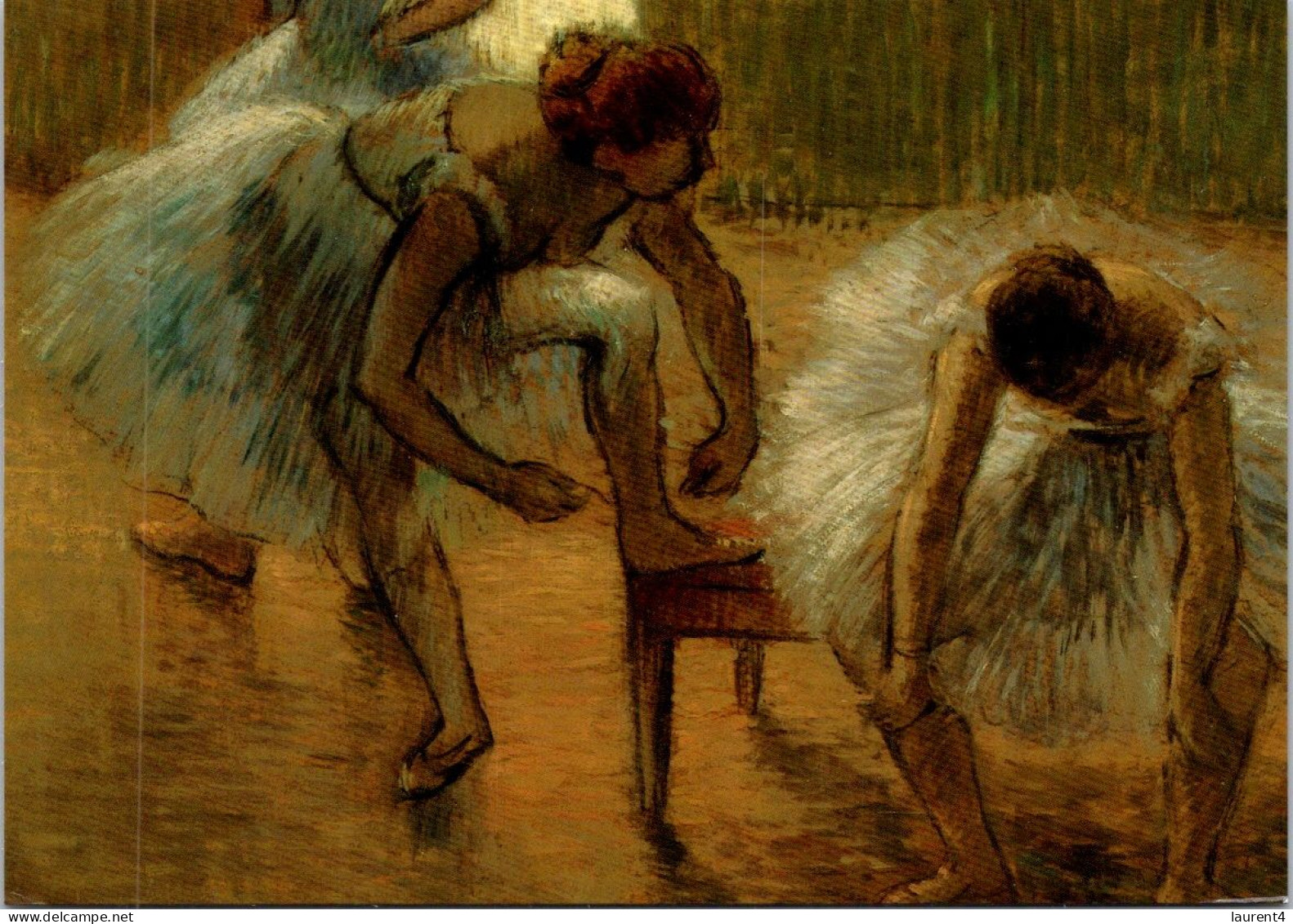 19-3-2024 (3 Y 27) France (Ballet Dancers) Edgar Degas Painting - Danse