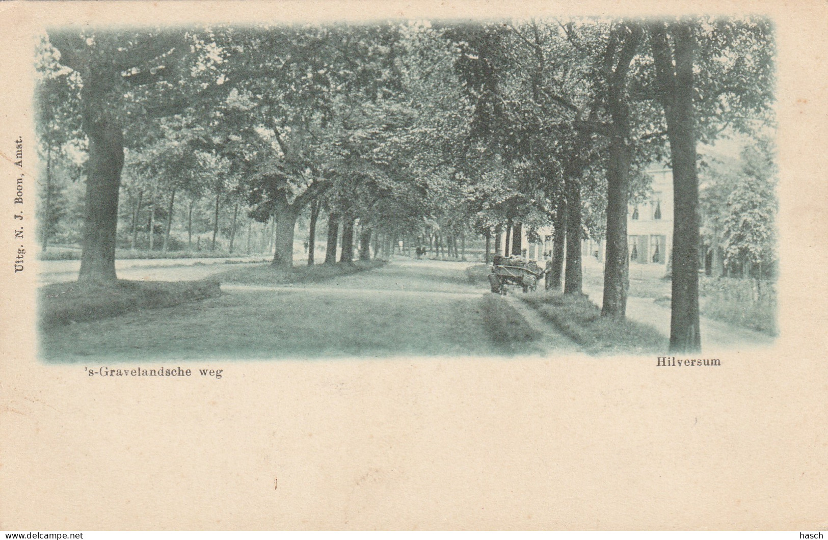 489259Hilversum,  S'Gravelandsche Weg. Rond 1900.  - Hilversum