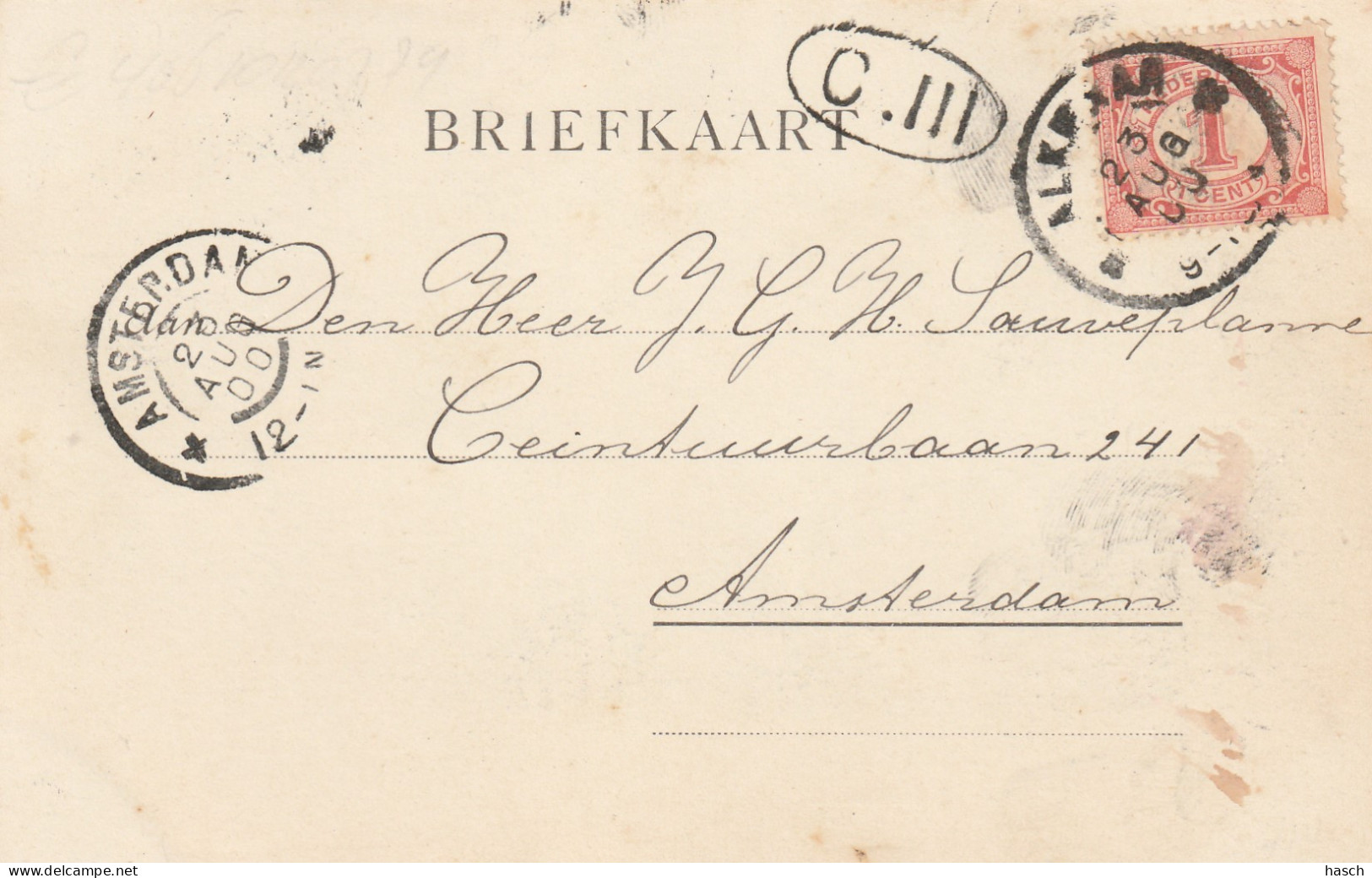 4892116Alkmaar, Kaasmarkt. (Poststempel 1900)  - Alkmaar