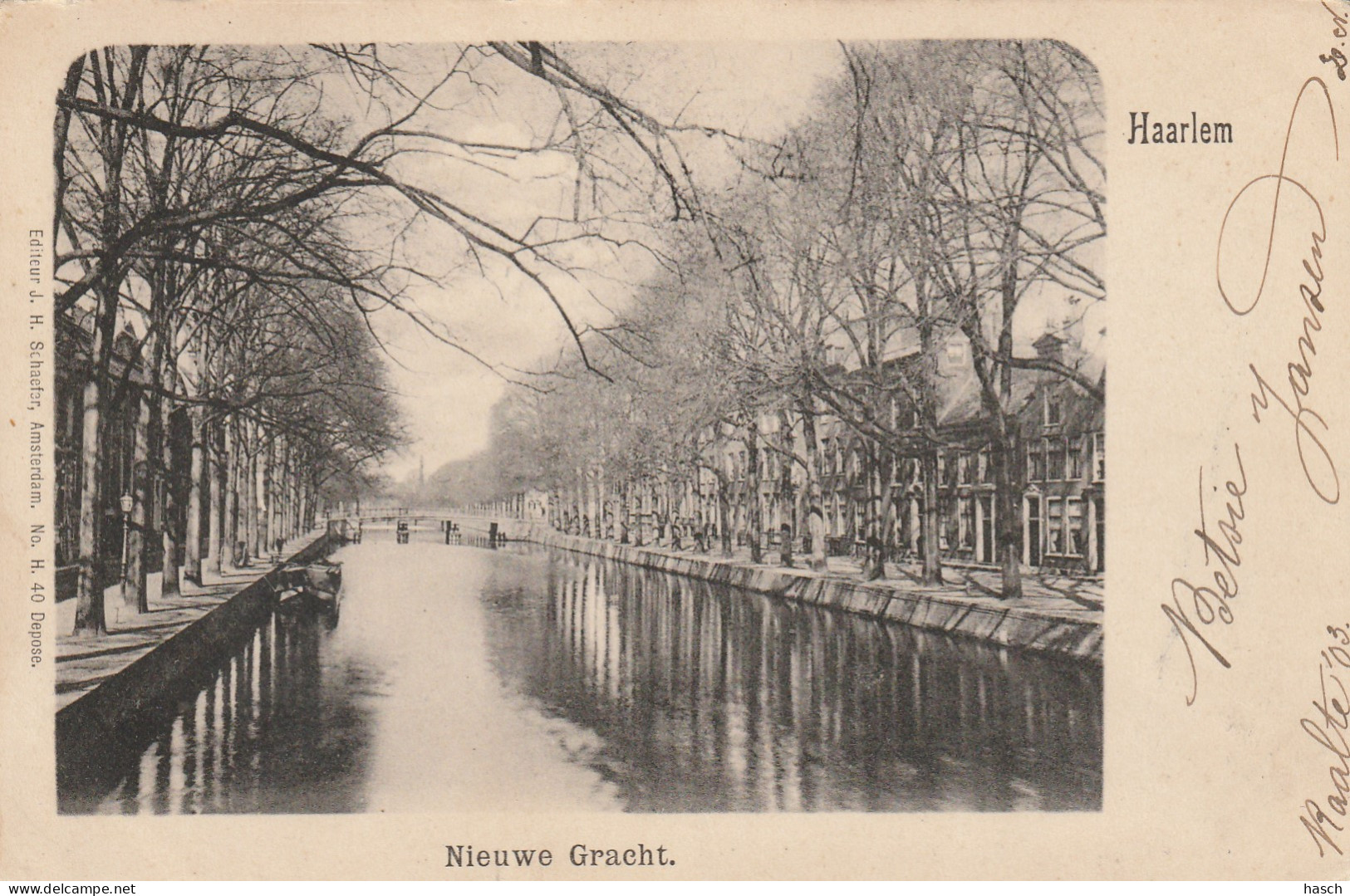 4892179Haarlem, Nieuwe Gracht. 1903.  - Haarlem