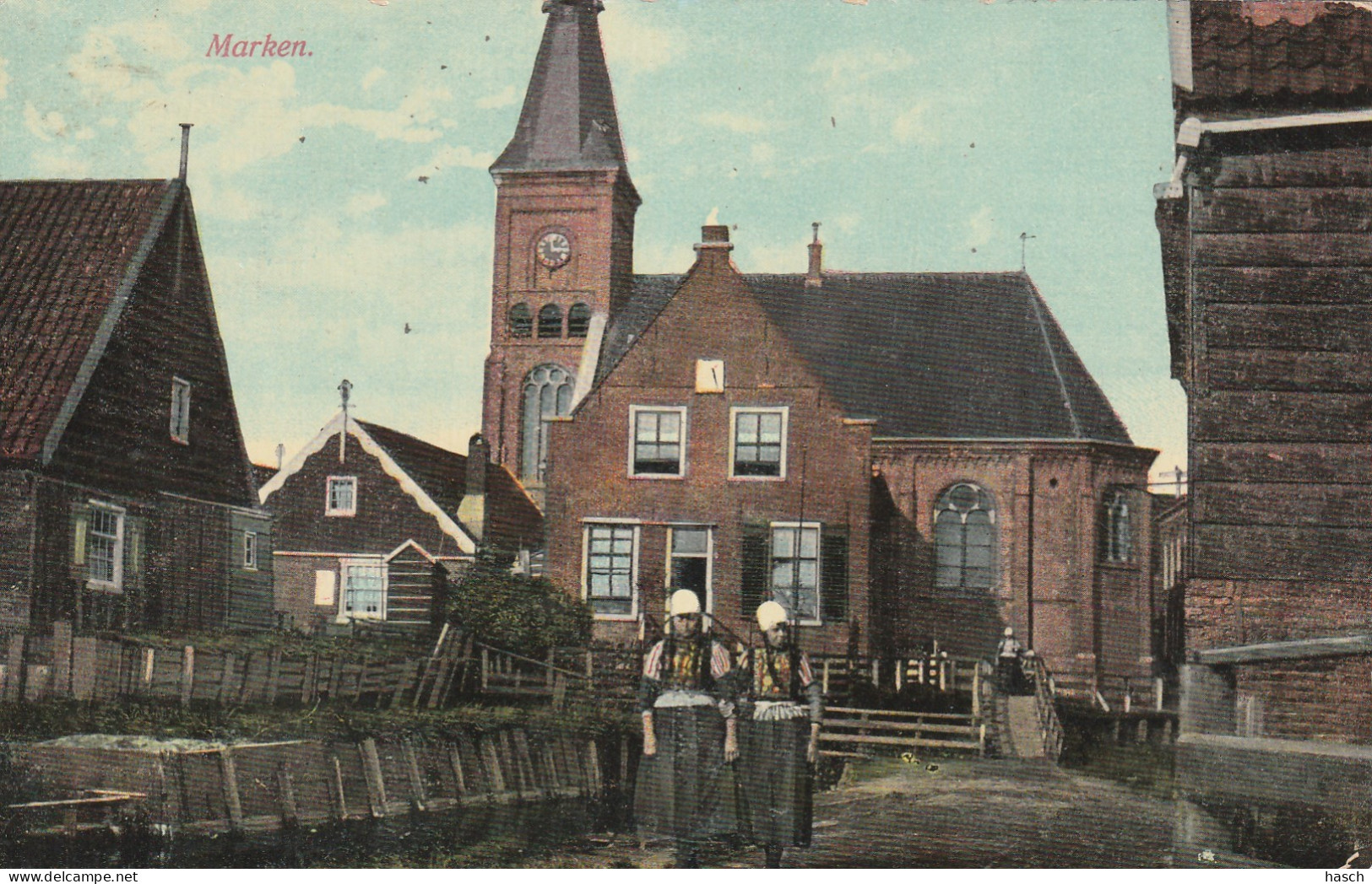 4892234Marken, (Poststempel 1913) (Zie Randen)  - Marken