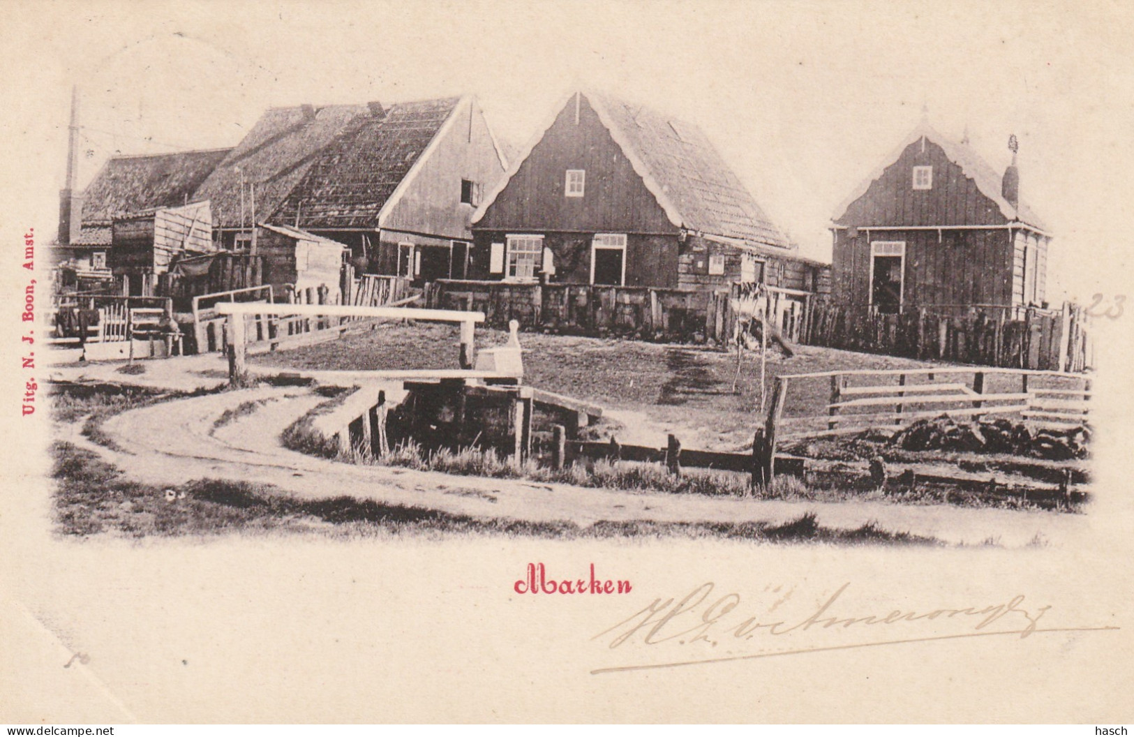 4892242Marken, Rond 1900.   - Marken