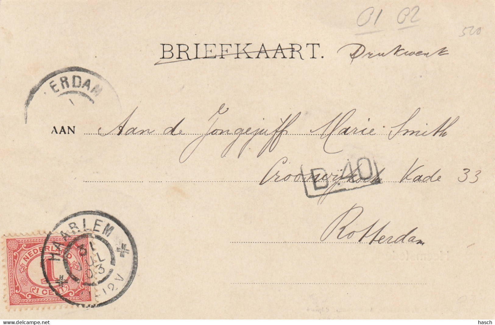 4892249Heemstede, Kerklaan. (Poststempel 1903)  - Sonstige & Ohne Zuordnung