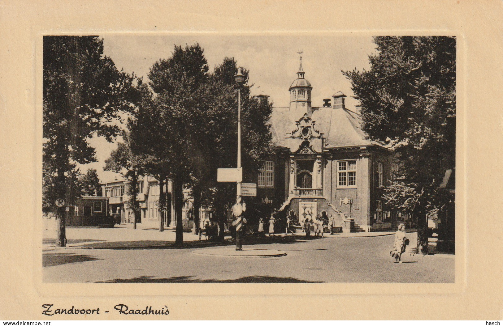 4892253Zandvoort, Raadhuis. 1949.  - Zandvoort