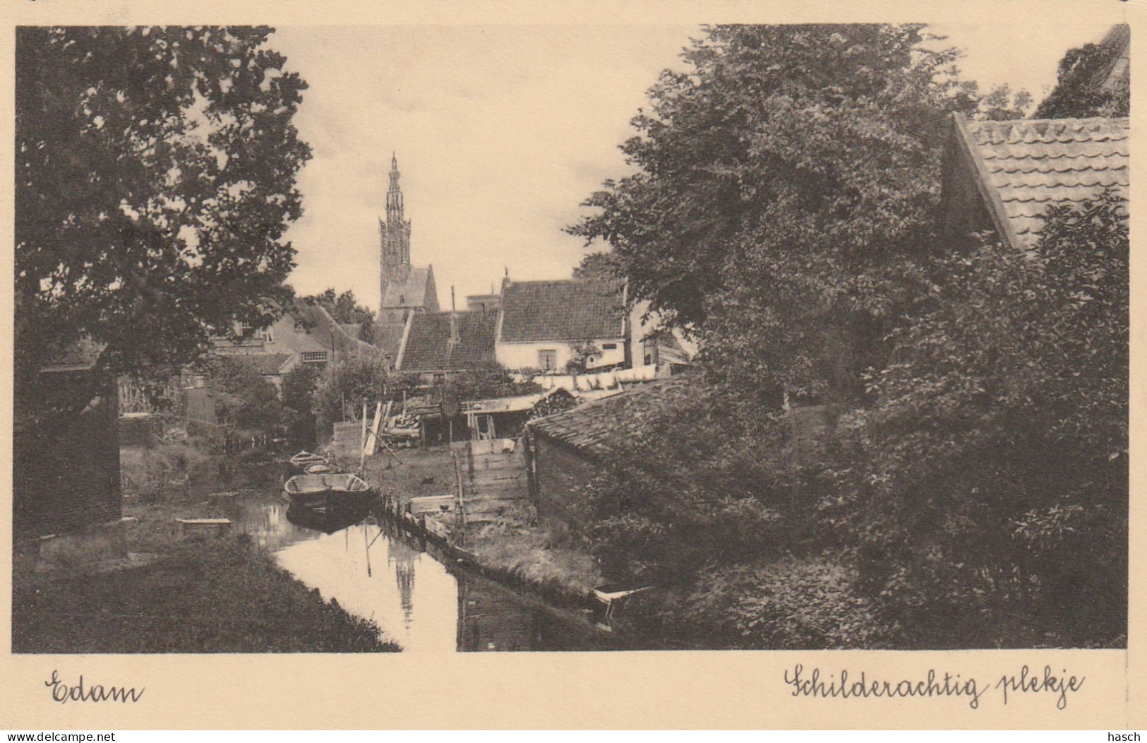 4892263Edam, Schilderachtig Plekje. 1938.  - Edam