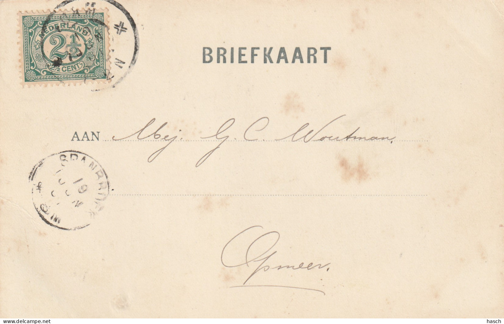 4892264Edam, Schilderachtig Plekje  1901.   - Edam