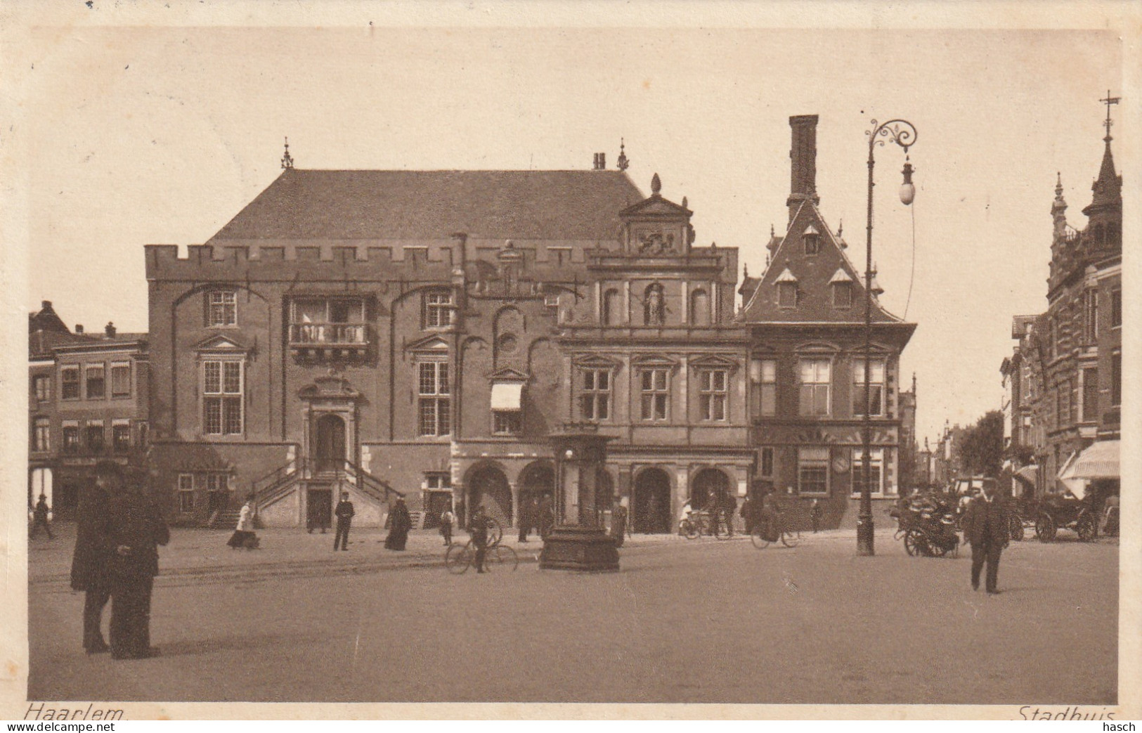 4892284Haarlem, Stadhuis. (Poststempel 1913)  - Haarlem