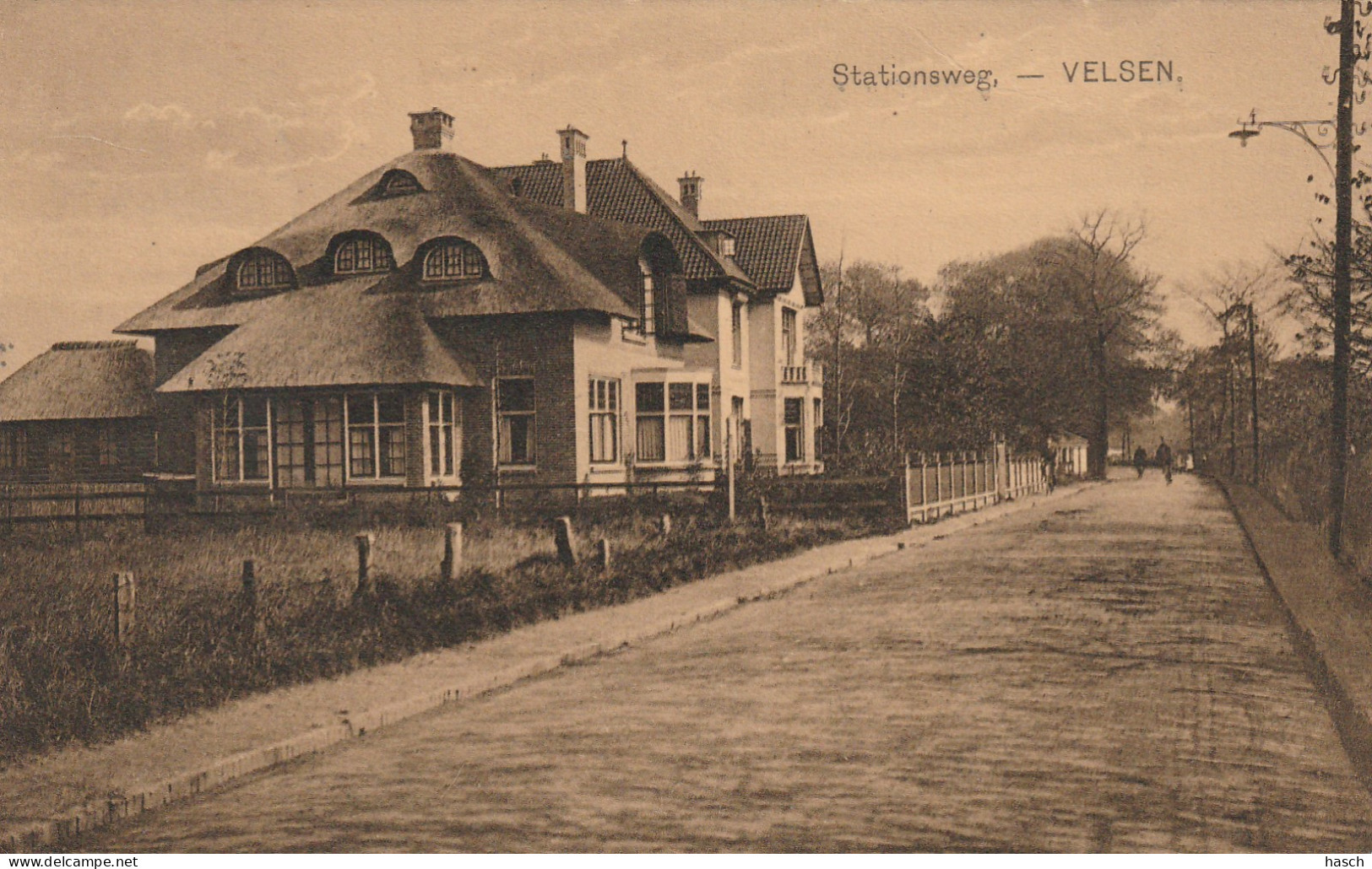 4892298Velsen, Stationsweg. 1925.  - Sonstige & Ohne Zuordnung