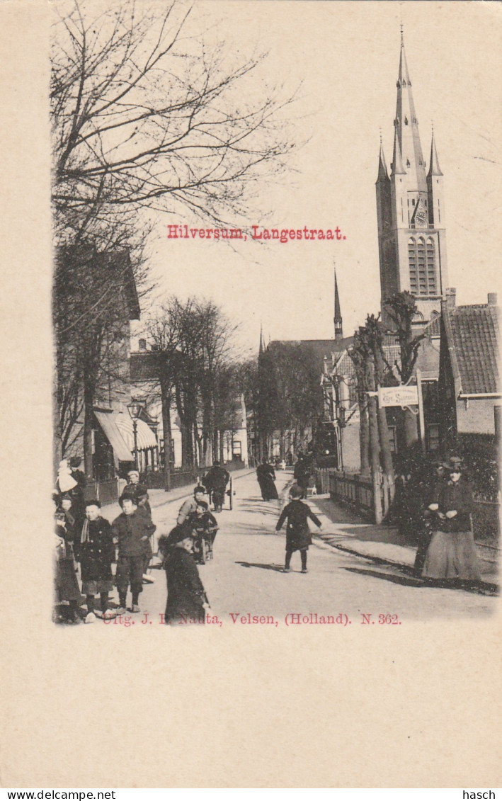 4892318Hilversum, Langestraat.   - Hilversum