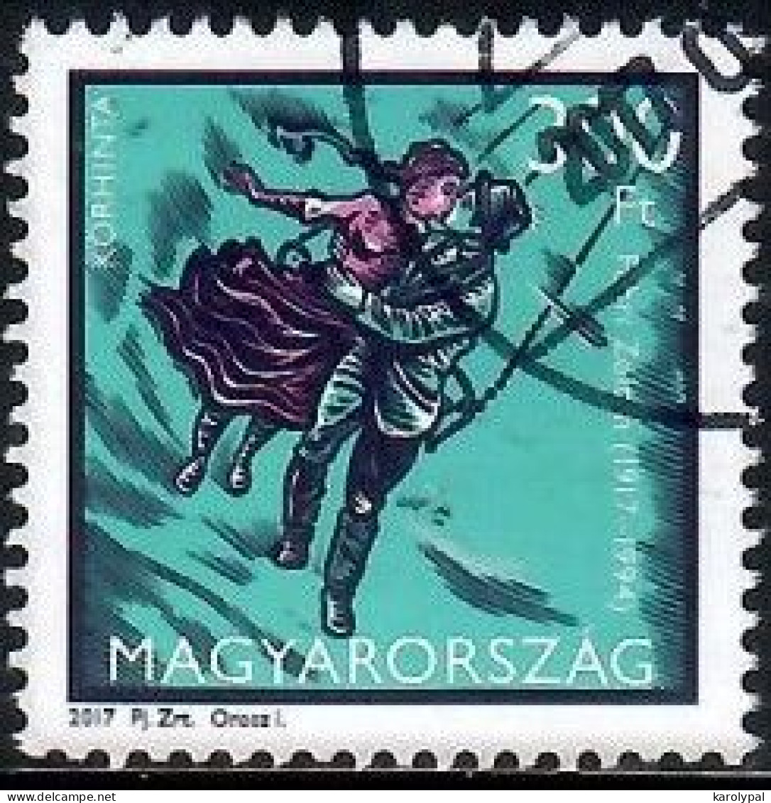 Hungary, 2017 Used, Birth Centenary Of Fábri Zoltán, 1917-1994 Mi. Nr.5879, - Usati