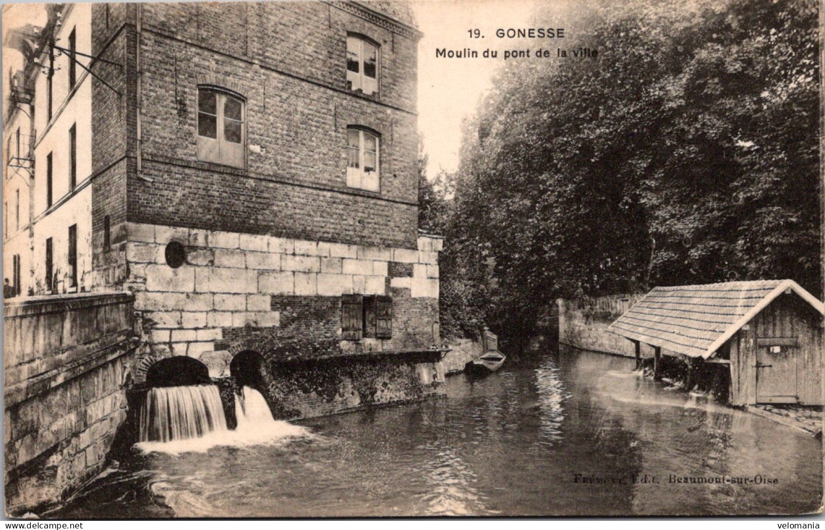 19685 Cpa 95 Gonesse - Moulin Du Pont De La Ville - Gonesse