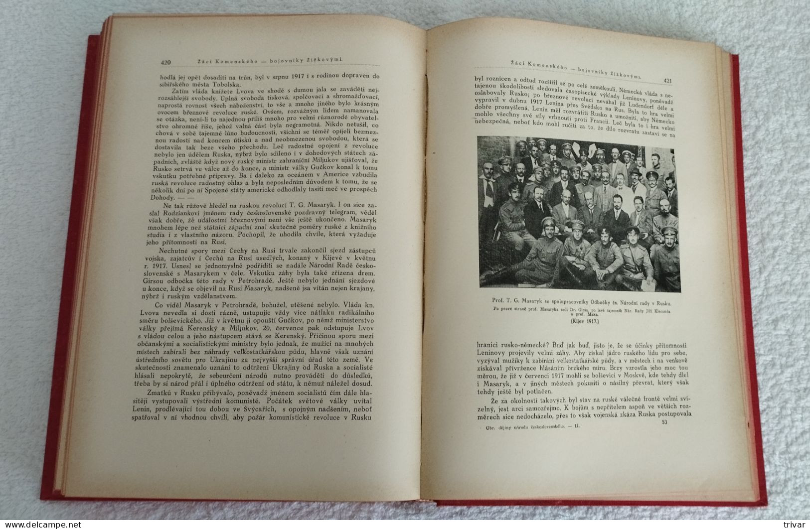 Histoire en Image de la Nation Tchèscoslovaque - Tome II - 1924