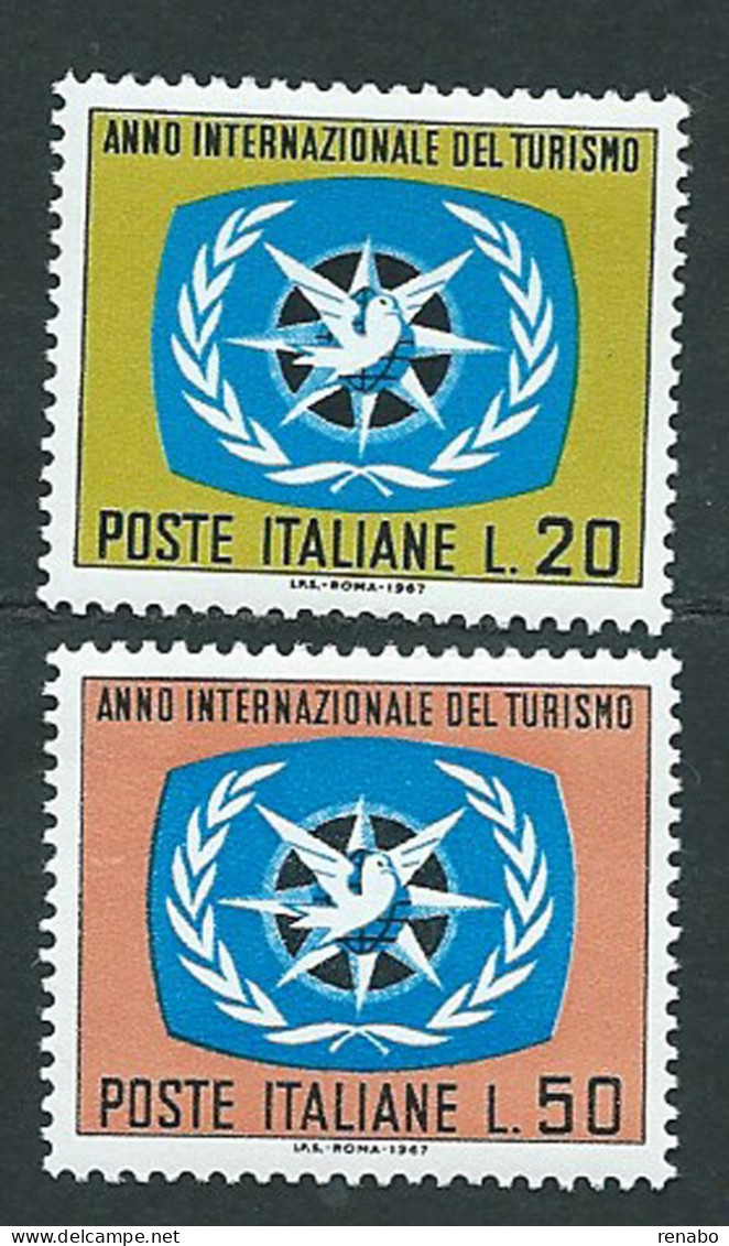 Italia 1967; Anno Internazionale Del Turismo, Serie Completa. - 1961-70: Neufs