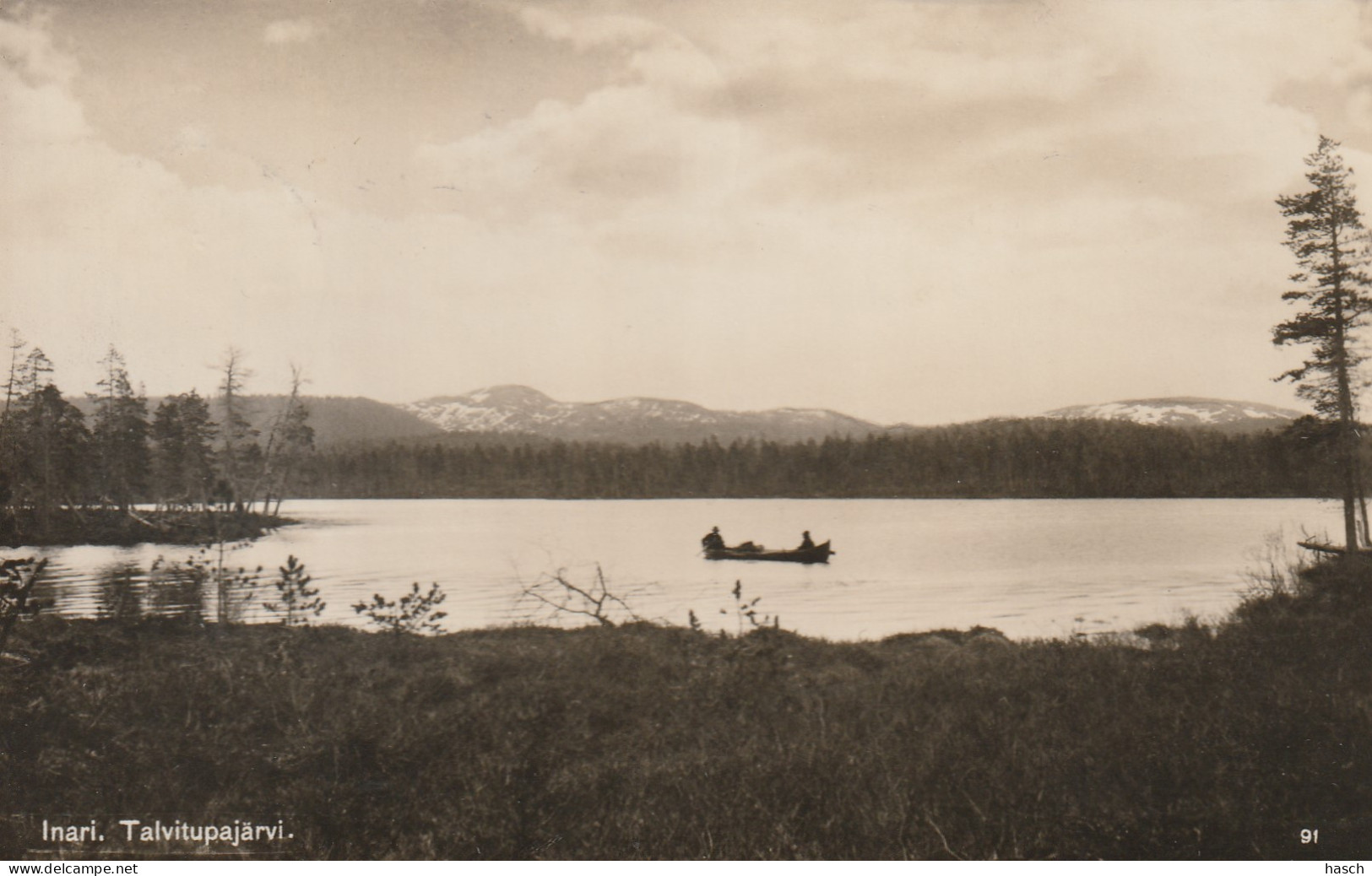 4897103Inari, Talvitupajärvi. (Fotokaart 1938.)  - Finnland