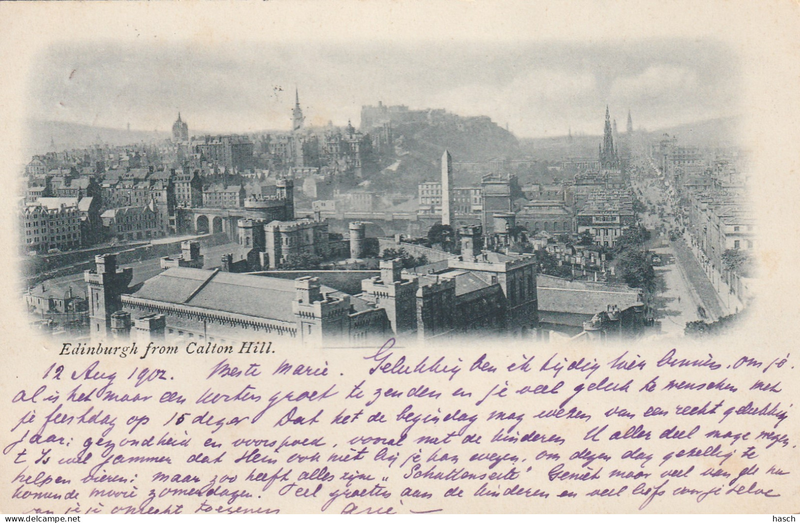 4897159Edinburgh From Calton Hill. 1902.  - Midlothian/ Edinburgh