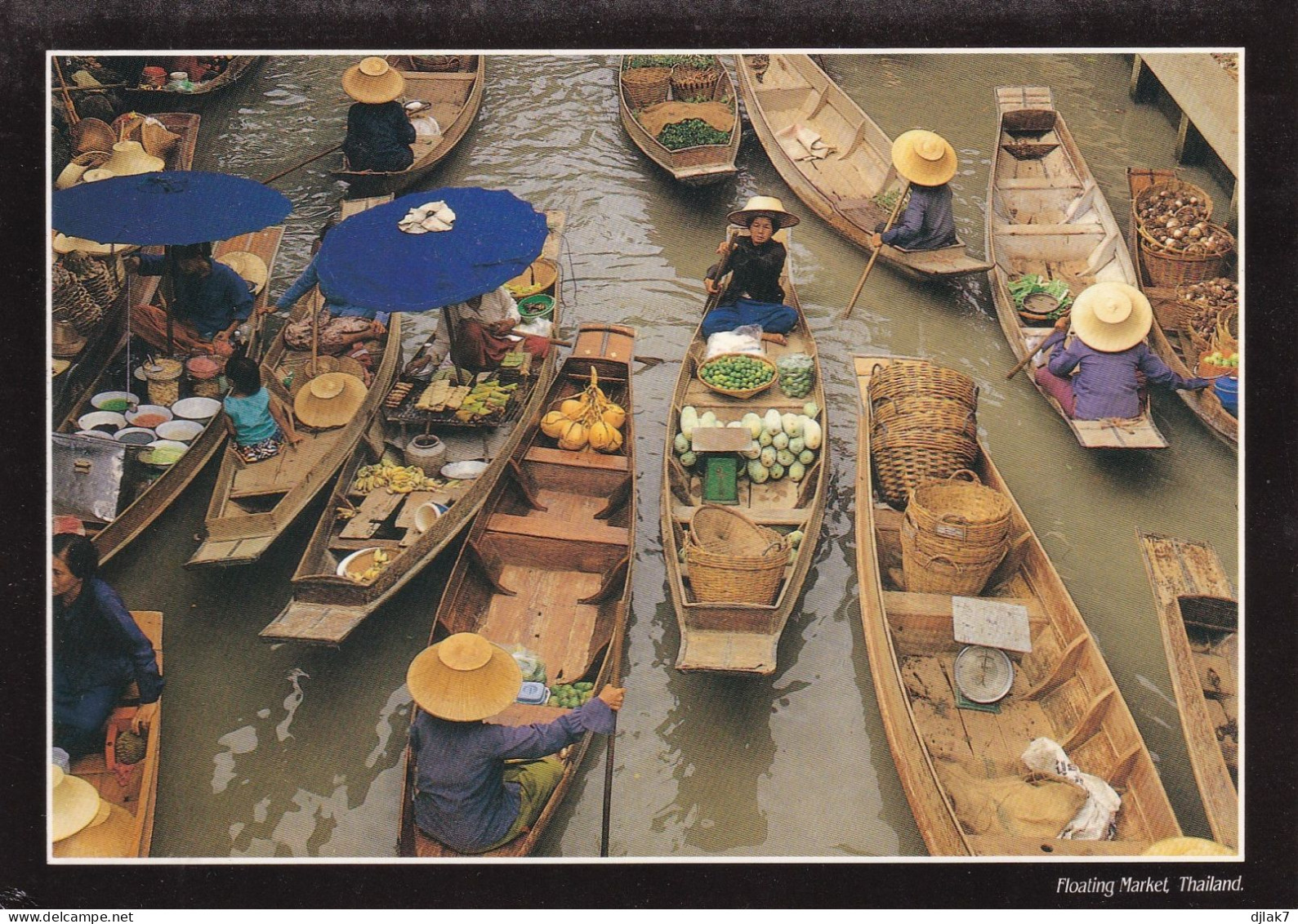 Thaïlande Marché Flottant - Tailandia