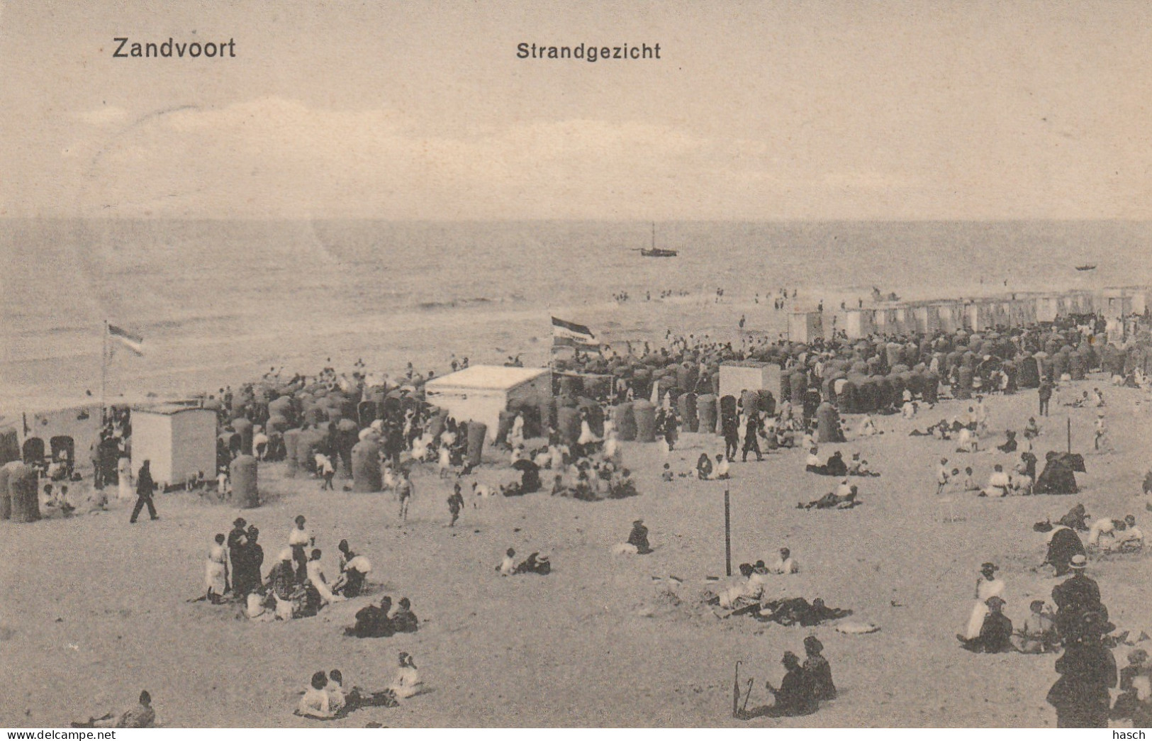 4899 1 Zandvoort, Strandgezicht. 1925.  - Zandvoort