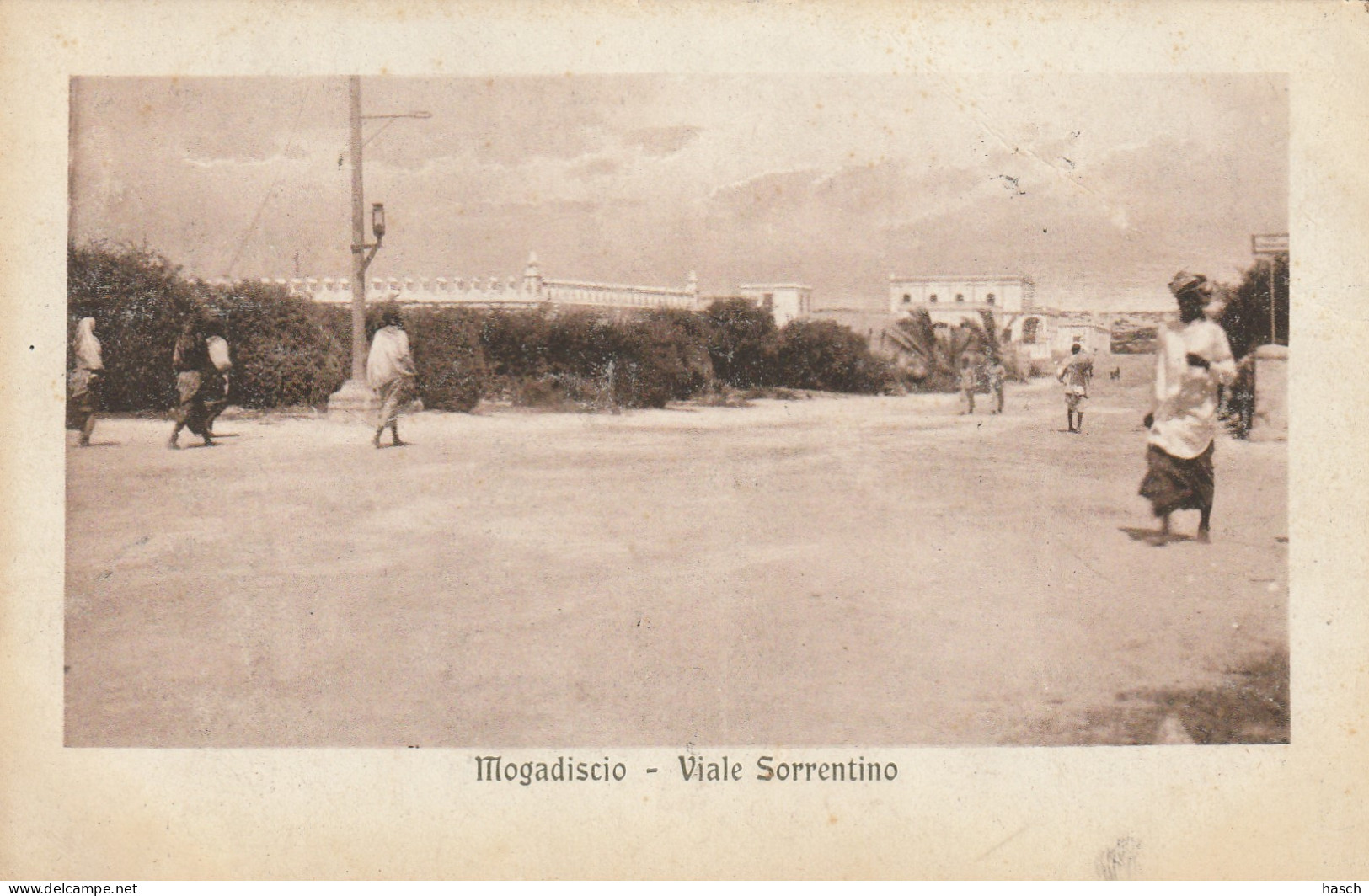 4899 18 Mogadiscio, Viale Sorrentino. 1923.  - Somalie