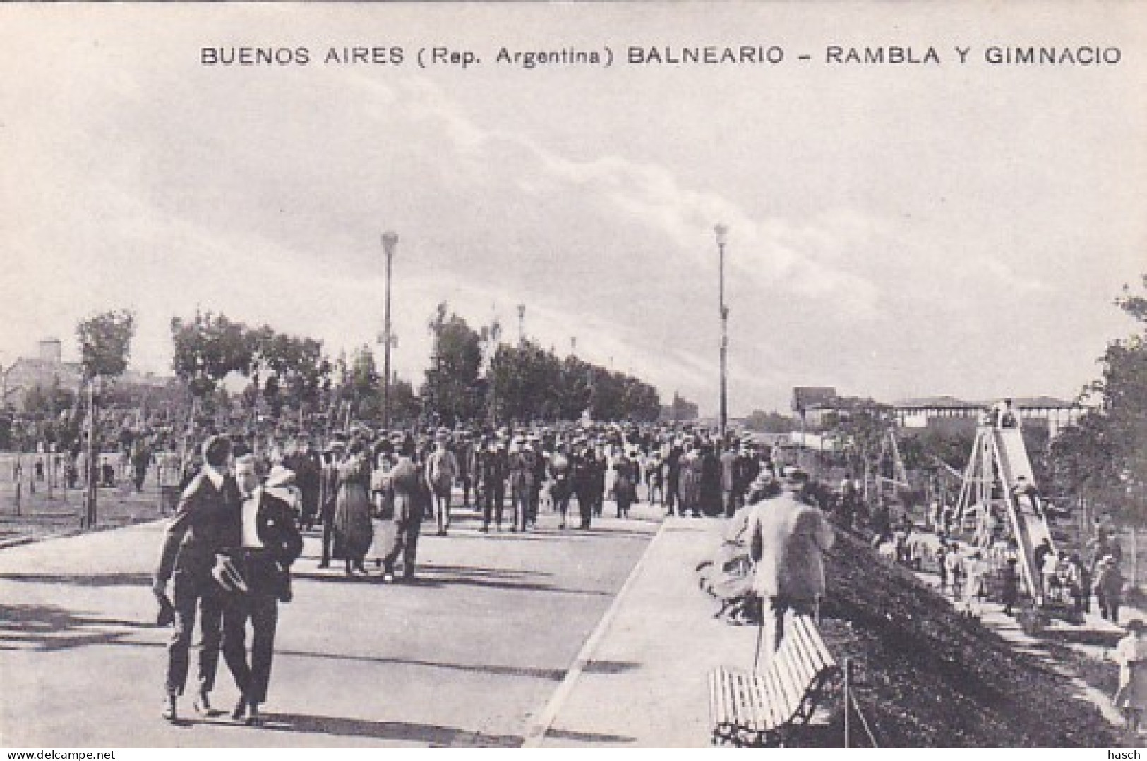 4825104Buenos Aires, Balneario Rambla Y Gimnacio. (back Is Coming Off) - Argentinië