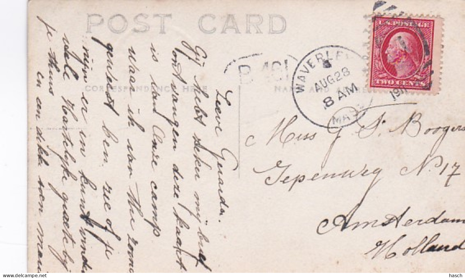 4825129Richmond, Church, Campground Mei 1911. (photo Card)(see Corners) - Richmond