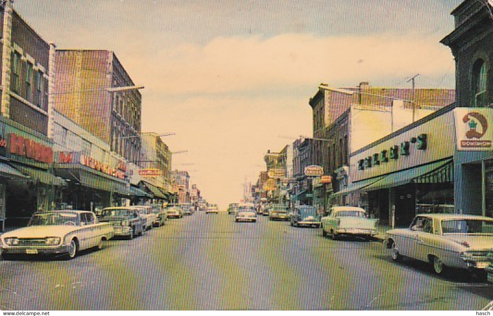 4825302Ontario, Mississaga Street Looking East Ortillia. (various Folds) - Andere & Zonder Classificatie