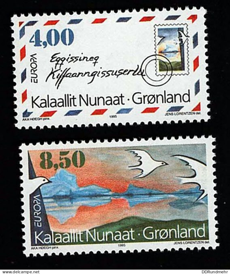 1995 Europa Michel GL 262 - 263  Stamp Number GL 291 - 292 Yvert Et Tellier GL 250 - 251 Xx MNH - Nuevos