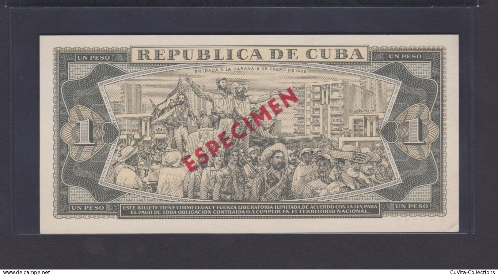 1 PESO 1979 UNC / SC ESPECIMEN - Kuba