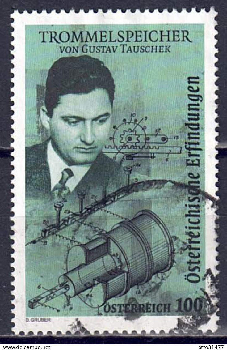 Österreich 2022 - Trommelspeicher, MiNr. 3693, Gestempelt / Used - Gebraucht