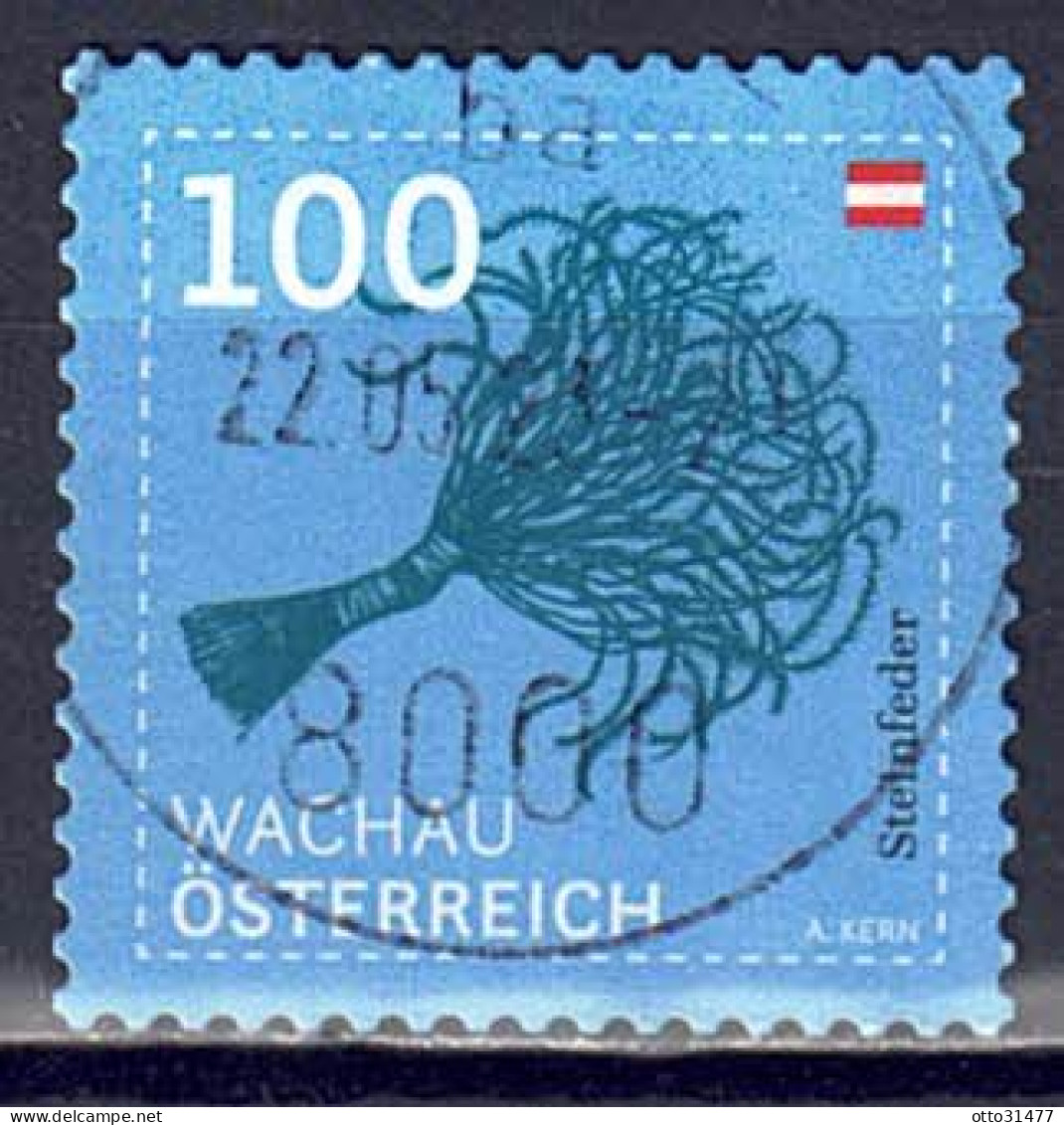 Österreich 2022 - Steinfeder, MiNr. 3681, Gestempelt / Used - Gebraucht