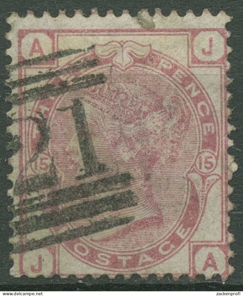 Großbritannien 1873 Königin Victoria 3 Pence, 41 Platte 15 Gestempelt - Oblitérés