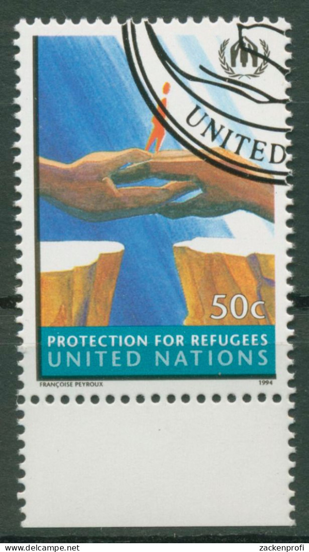 UNO New York 1994 Flüchtlingskommissar UNHCR 667 Gestempelt - Used Stamps