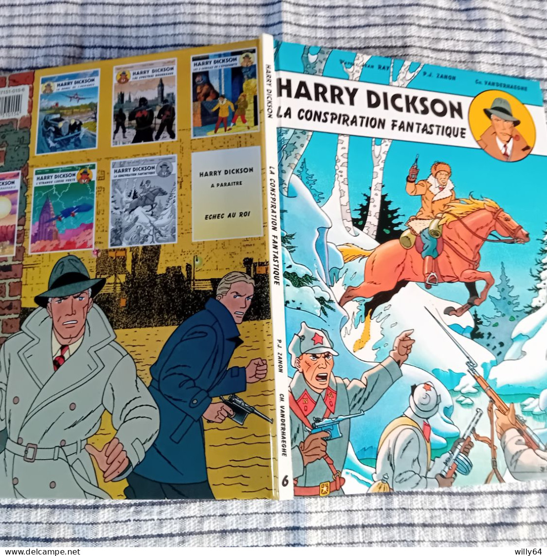 Harry Dickson  T6  La Conspiration Fantastique  EO 1999  DARGAUD  Comme Neuve - Harry Dickson